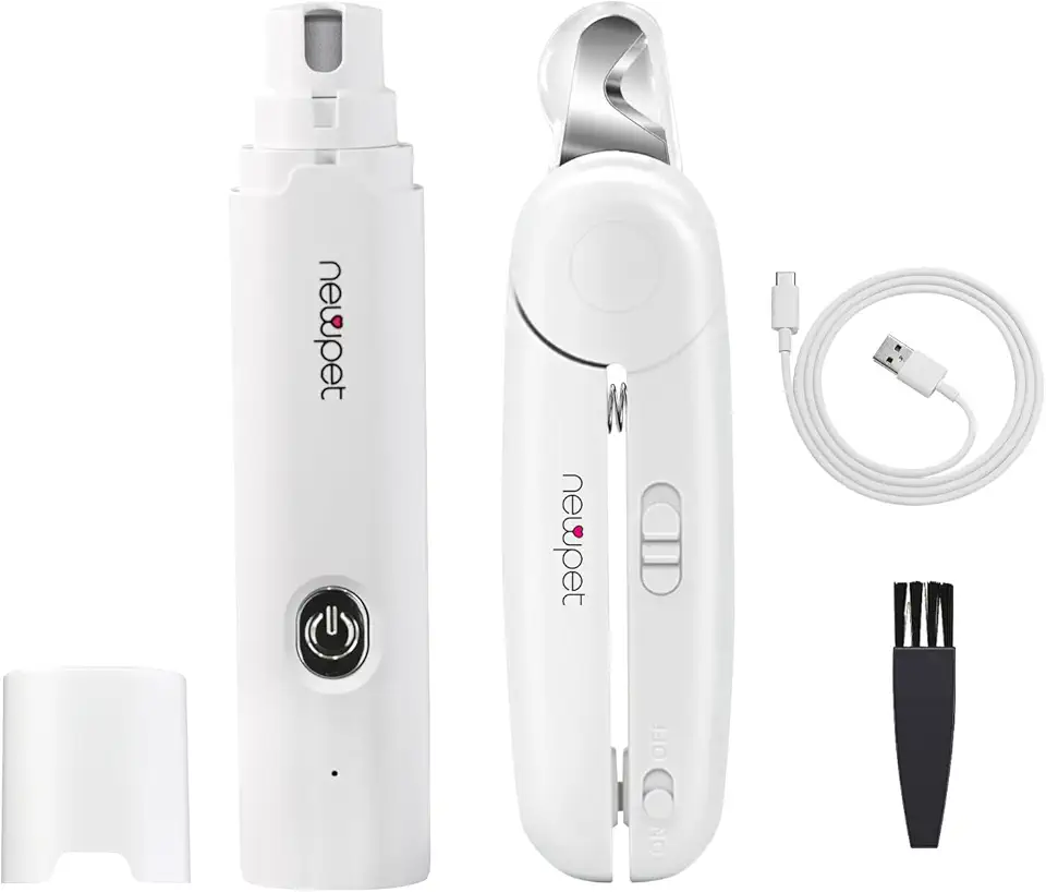 NEWPET Aparador de Pelos, Máquina de Tosa Pet,Baixo Ruído,Muito pra Poder Fazer a Toda Higiênica,Bivolt (2 em 1)