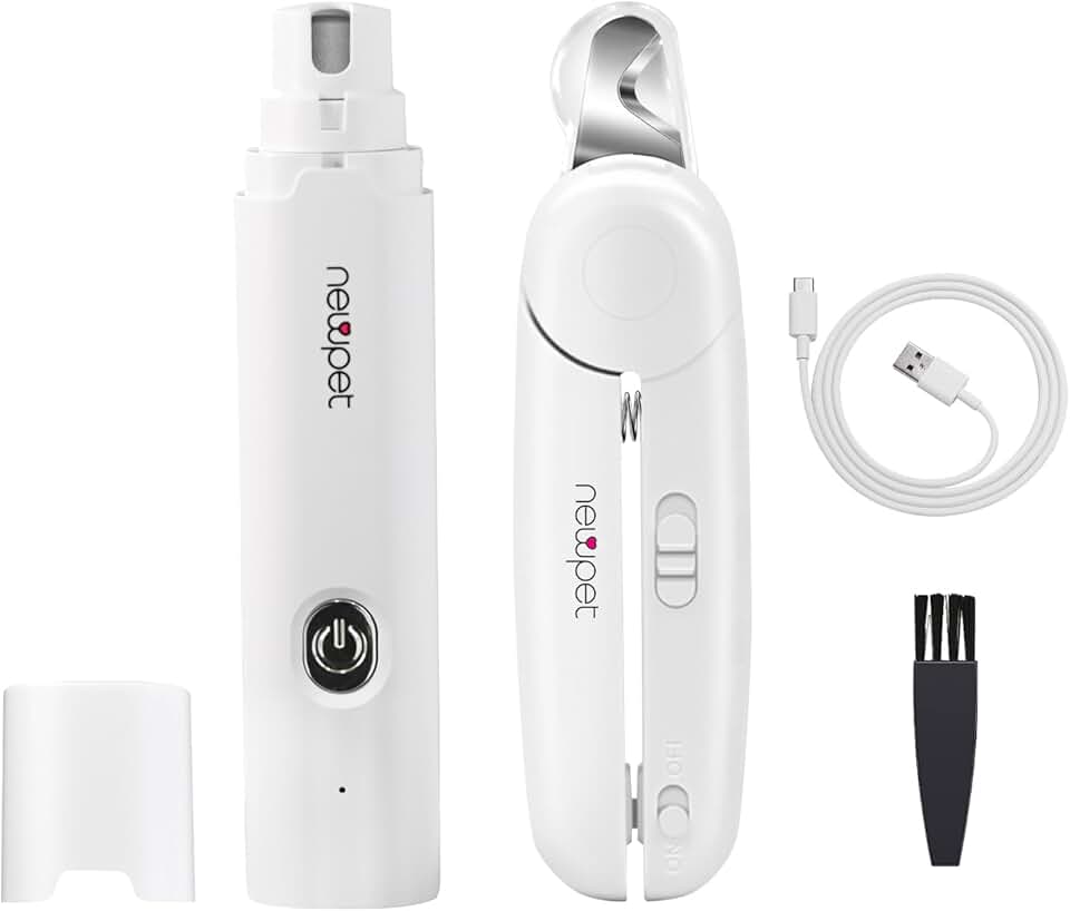 NEWPET Aparador de Pelos, Máquina de Tosa Pet,Baixo Ruído,Muito pra Poder Fazer a Toda Higiênica,Bivolt (2 em 1)