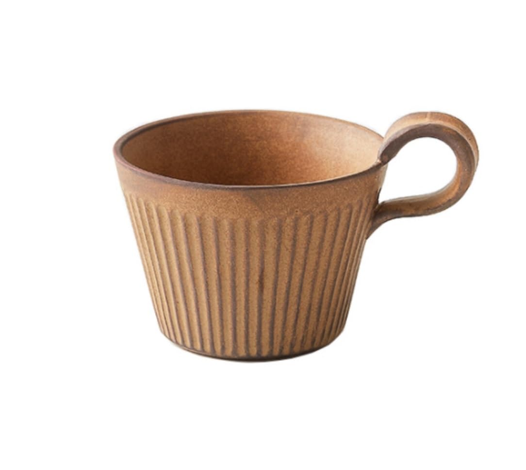 Tazas de Té Tazas Desayuno Tazas Taza De Café De Cerámica Rugosa Vintage Taza De Desayuno De Leche De Gama Alta Taza De Té De La Tarde Taza De Bebida De Oficina Taza Tazas Tazas de Cafe (Color : B,