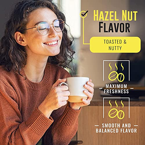 Work Zone Coffee Company - Organic Hazelnut Coffee, Medium Roast, Made From Premium Coffee Beans, Ground Coffee, 12 Ounces #TOP2