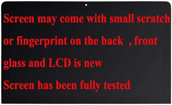 Replacement for iMac A1418 21.5 2K LCD Screen Glass Display LM215WF3 SD D1 D2 D3 D4 D5 2012 2013 2014 with Adhesive Strips Tape Opening Tools Kit Opening Wheel (661-7109, 661-7513, 661-00156)