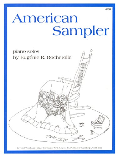 GP322 - American Sampler piano solos 0849761239 Book Cover