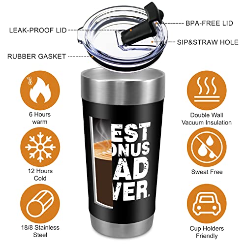 Nktolee Gifts For Dad : Best Bonus Dad Gifts For Father In Law - Fathers Day Birthday Gifts From Daughter Son In Law - Christmas Gifts For Dad, Husband, Men - Funny Step Day Birthday Present Ideas #TOP3