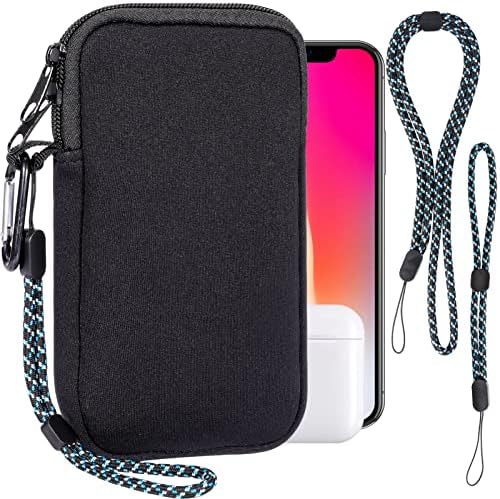 kwobile Custodia in Sughero con Zip per Sartphone - Portacellulare a