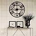 MRKE 60CM XXXL Grande Metal Vintage Reloj Pared Silencioso Retro Design Reloje...