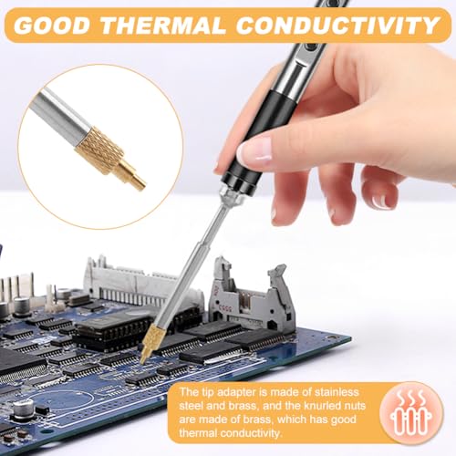 Kit de ferramentas de inserção de ferro de solda TS100 TS101 Pine64 936 M2 M3 M4 M5 M6 M8 Hot Mel-t