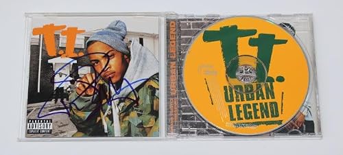 T.I. TI Clifford Joseph Harris Jr. Urban Legend' Genuine Signed Autographed Music Cd Compact Disc Loa