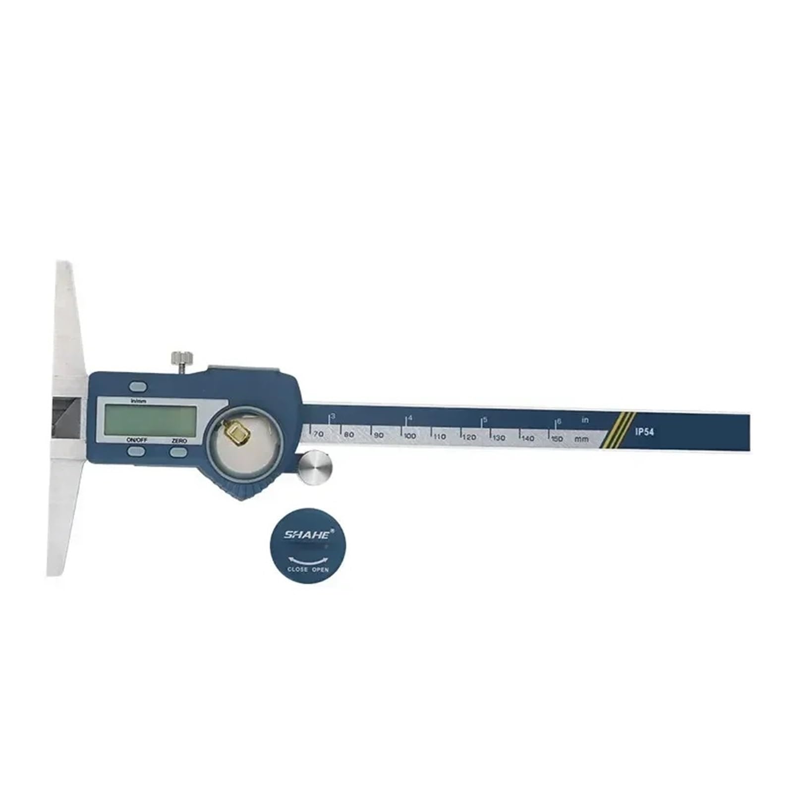 200mm digitale schuifmaat, inch/breuken/millimeter conversie waterdichte schuifmaat roestvrij staal elektronische schuifmaat met lcd-scherm 200mm digitale schuifmaat, inch/breuken/millimeter conversie waterdichte schuifmaat roestvrij staal elektronische schuifmaat met lcd-scherm
