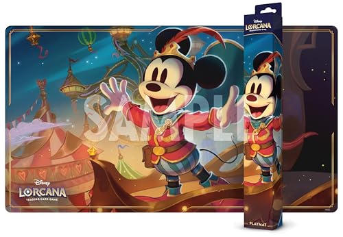 Ravensburger - Disney Lorcana TCG: Set 10 Whispers In The Well | Tapete Cartas con Una Medida 61 X 34,3 Cm | Disney Lorcana con Un Diseño Único | Tapete Juegos De Mesa De Calidad