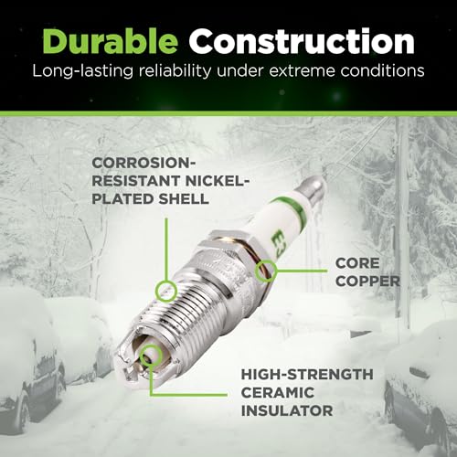 E3 Spark Plugs E3.54 Premium Automotive Spark Plug with DiamondFIRE Technology, 14mm Thread Diameter, 0.708” Reach, Taper Seat, Resistor, Pack of 1 - Thumbnail 6