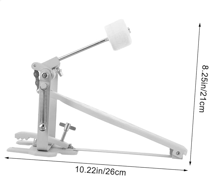 Pedal simple para bombo YARNOW para batería miniatura 2
