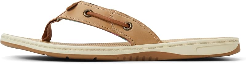 Sperry Women's Seafish Leather Flip Flop Sandal