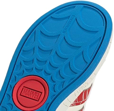 adidas GRAND COURT SPIDER-MAN EL K Unisex Çocuk Ayakkabı Düşük Taban (Futbol Dışı), cloud white/pure ruby/bright blue, 36 2/3 - Görsel 7