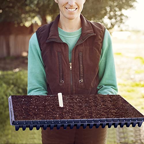 Frakyen Seedling Tray Plantings Tray Seedling Box Seedling Pot Gardening Balcony Seedling Tool Cultivate Vegetable Seed Hole Tray Decorative Gardening Containers #TOP1