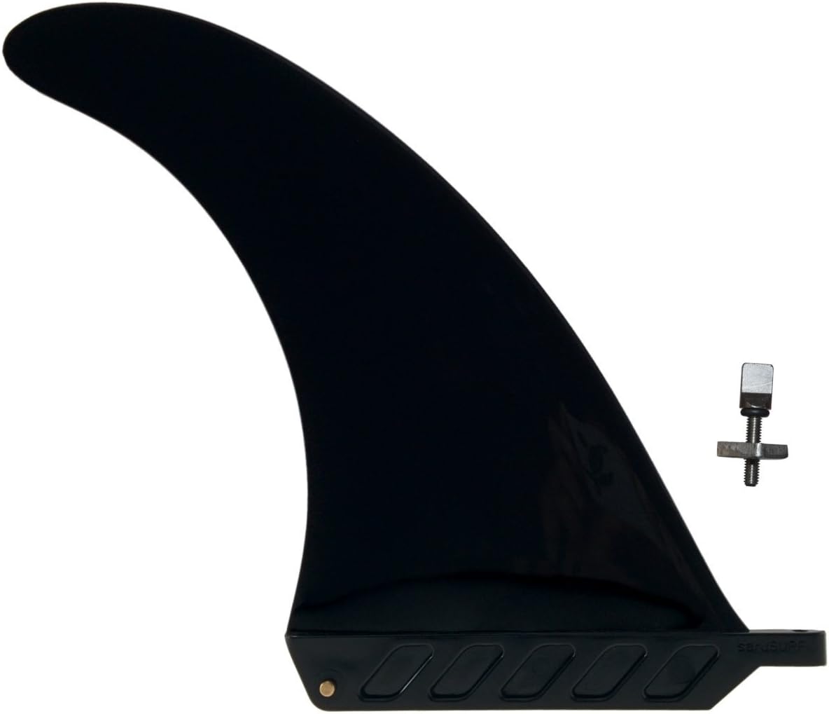 US Box 8 inch Center Fin Skeg Hard Plastic 8" for Longboard Paddleboard SUP airSUP AIR7 use as Replacement Spare with Screw