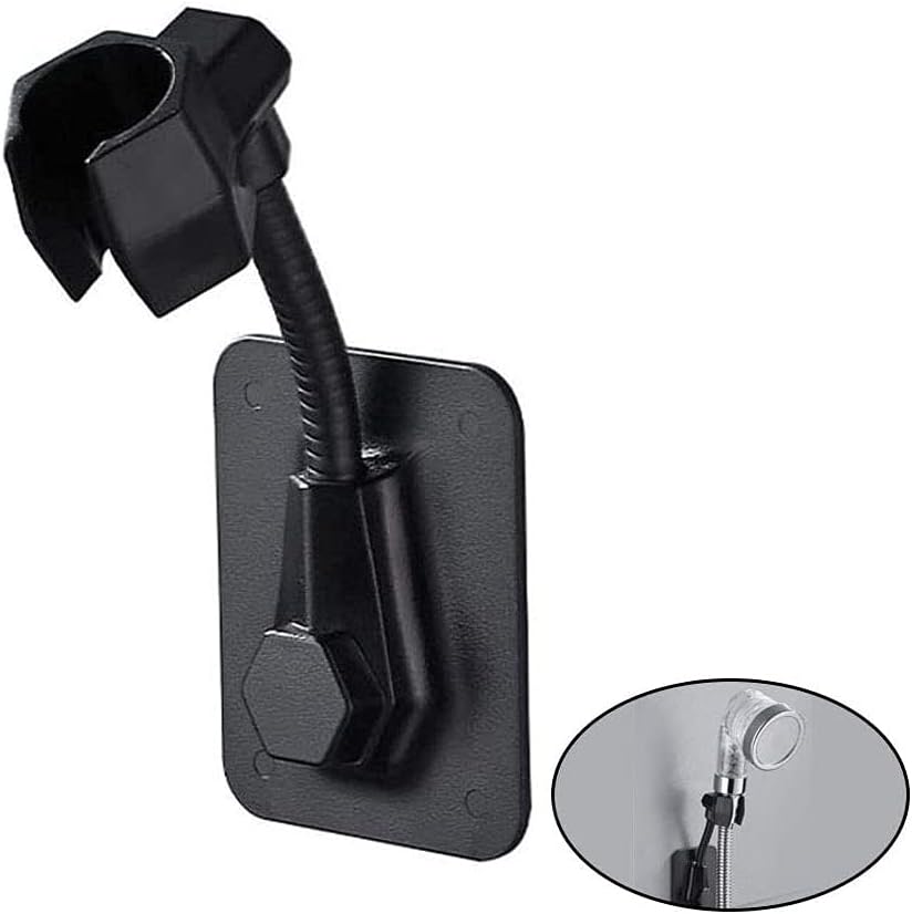 Universal Adjustable Shower Bracket, Rotatable Shower Holder Shower