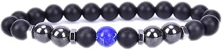 SMDSAZ Pérdida de Peso imán de Tobillera Terapia magnética Pulsera Pérdida de Peso (Color : SJY494-BL)