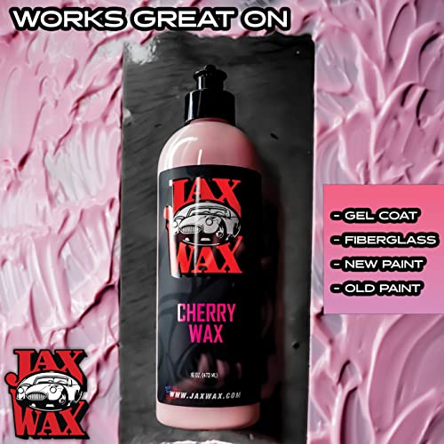 Jax Wax Cherry Wax - 16 Oz Premium Showroom Finish For Cars, Boats, And More - Restores Color And Gloss With Long-Lasting Protection - Perfect For Enthusiasts And Professionals Alike #TOP7