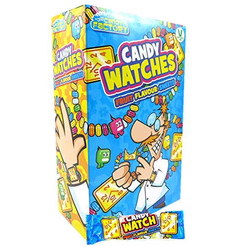 CRAZY CANDY FACTORY CANDY WATCHES 30 x 17G Suitable for vegetarians