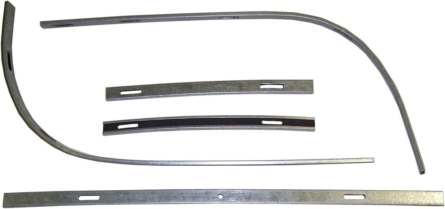 for Ford for Galaxie 1963-1964 for Sunliner 1963-1964 for Galaxie 500 1963-1964 Top Rear Tacking Rail Strip 5-Qty Bolt-on Convertible