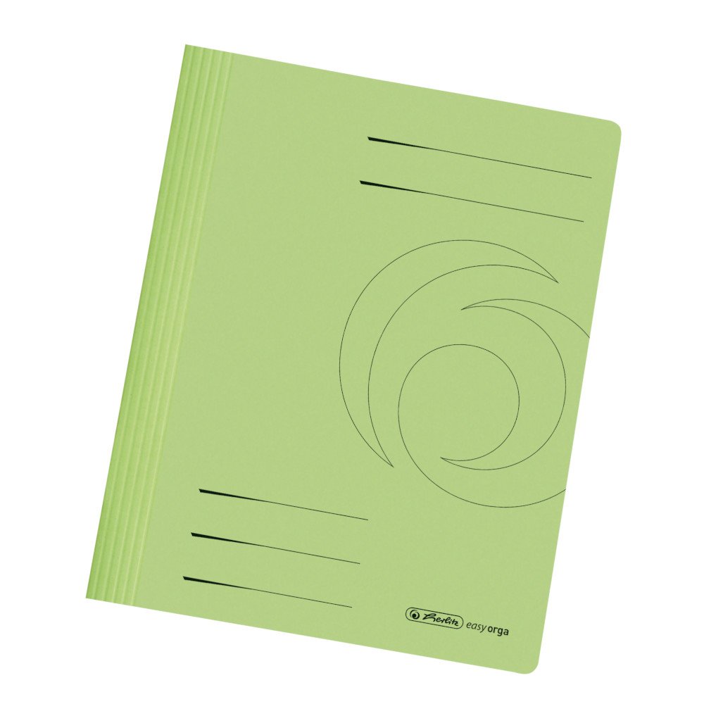 Herlitz Manila 10 kartonowych skoroszytów / DIN A4 / 10 kolorów
