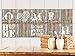 GRAZDesign 770503_15x15_FS20st Fliesenaufkleber Holz Home Sweet Home für Bad oder Küche | alte Küchen-Fliesen überkleben | Fliesenbild selbst gestalten (15x15cm // Set 20 Stück)