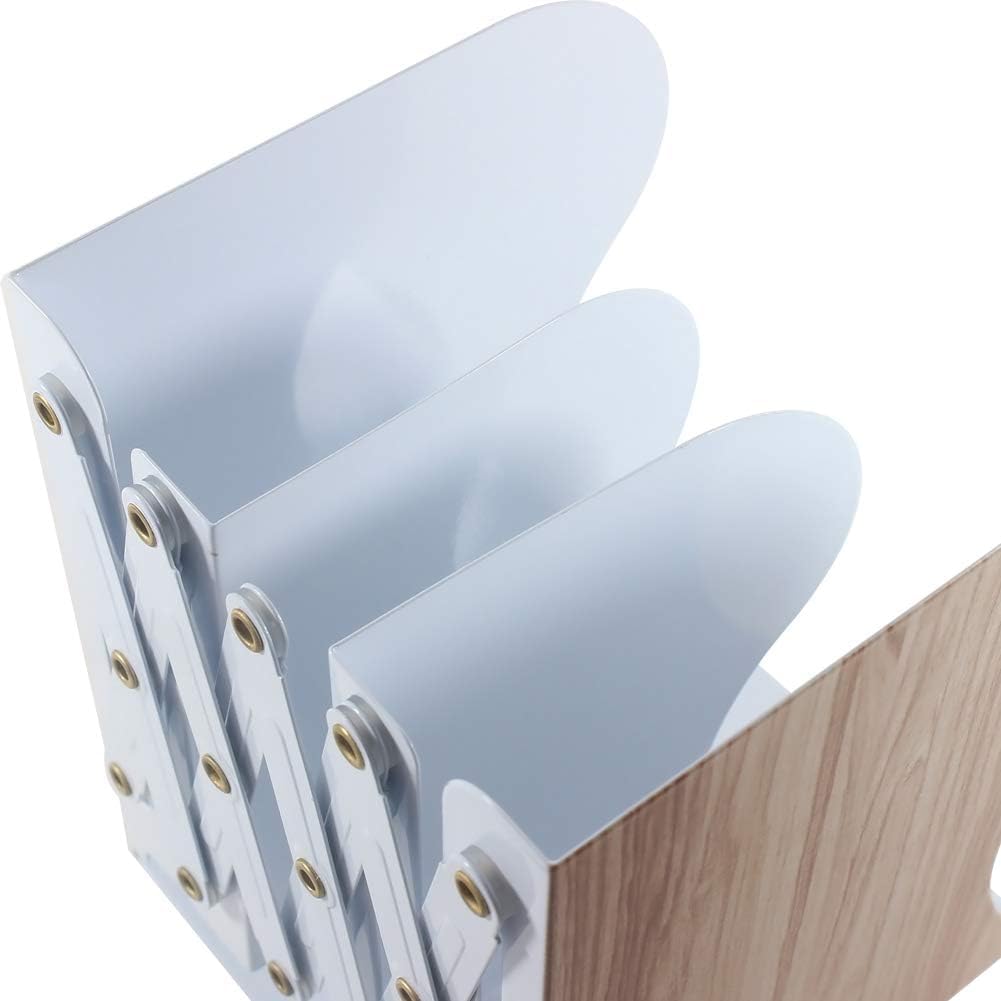 DARUITE Boek eindigt, metalen boekensteunen, verstelbare antislip zware DARUITE Boek eindigt, metalen boekensteunen, verstelbare antislip zware