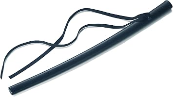 Polypropylene Plastic Katana Trainer - Woodgrain Texture and Light Sheath