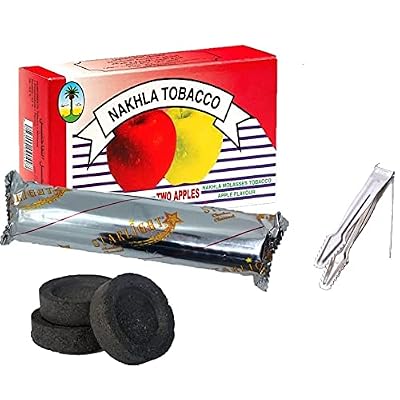 Nakhla 250g Hookah: Two Apple Flavor + Starlight Maldives | Ubuy