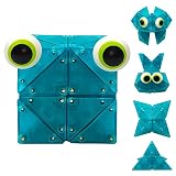 Luckynono Magnetische Bausteine Spielzeug 215-teiliger