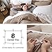 Bedsure Khaki Duvet Cover Twin/Twin XL Size - 2 Pieces Prewashed Cotton-Like Polyester Extra Soft Bedding Set, Includes 1 Twin Duvet Cover 68''x90'' with Zipper Closure & 1 Pillow Sham, No Comforter