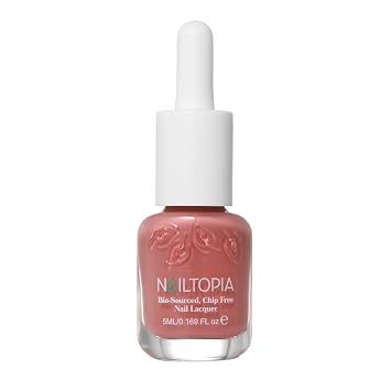 Nailtopia Bio-Sourced, Chip-Free Nail Lacquer - Fast Dry Nail Polish - Superfood-Infused - Natural Nail Polish - Camelflage - 0.169 Ounces