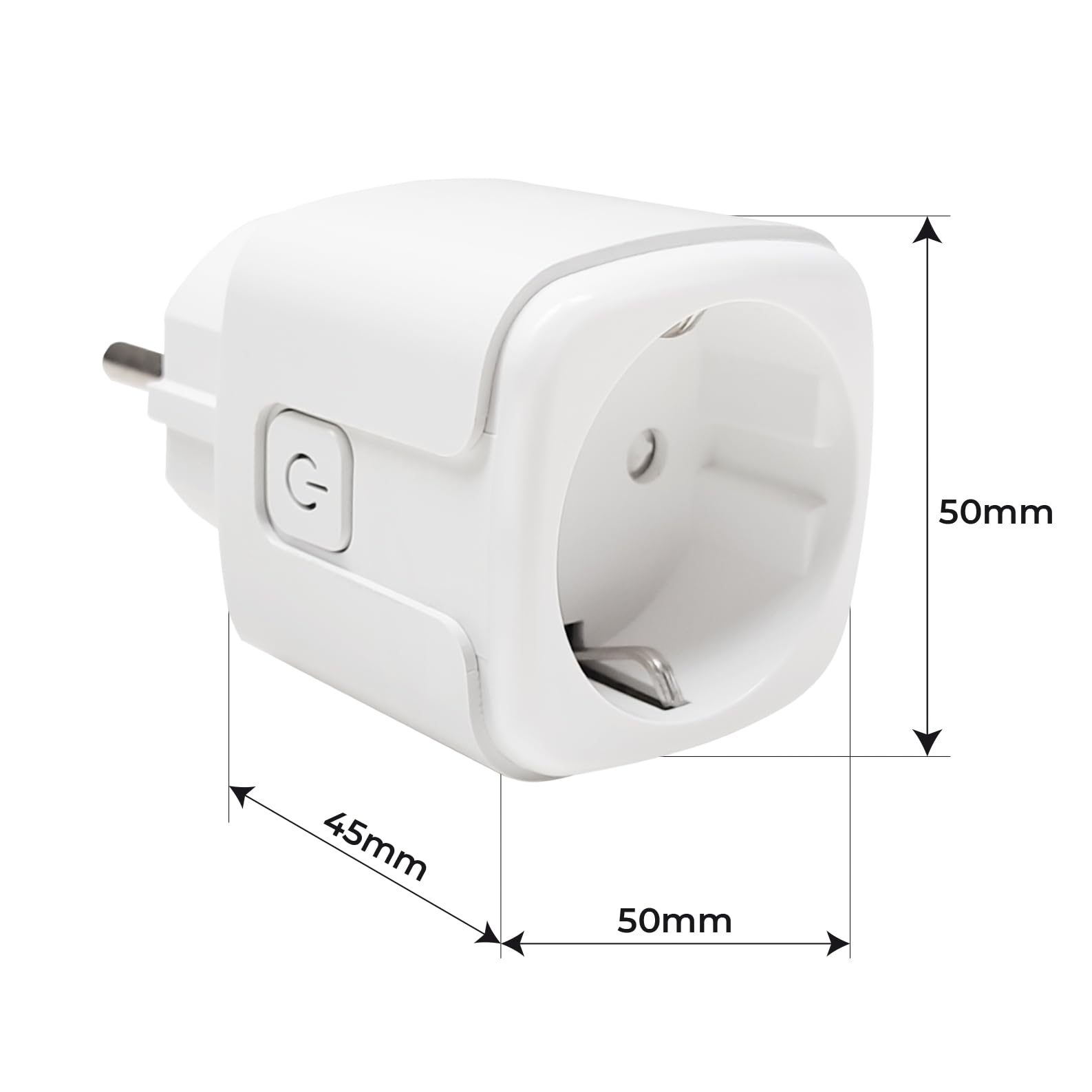 LED ATOMANT 4x Enchufe Zigbee 16A Programable Medidor Consumo | Control remoto, Temporizador