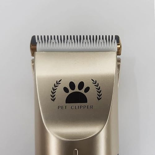 Máquina Aparelho De Tosa Sem Fio Para Cachorro Cão Pet Gato Tosquiadeira Tosador Cortar Pelo Profiss