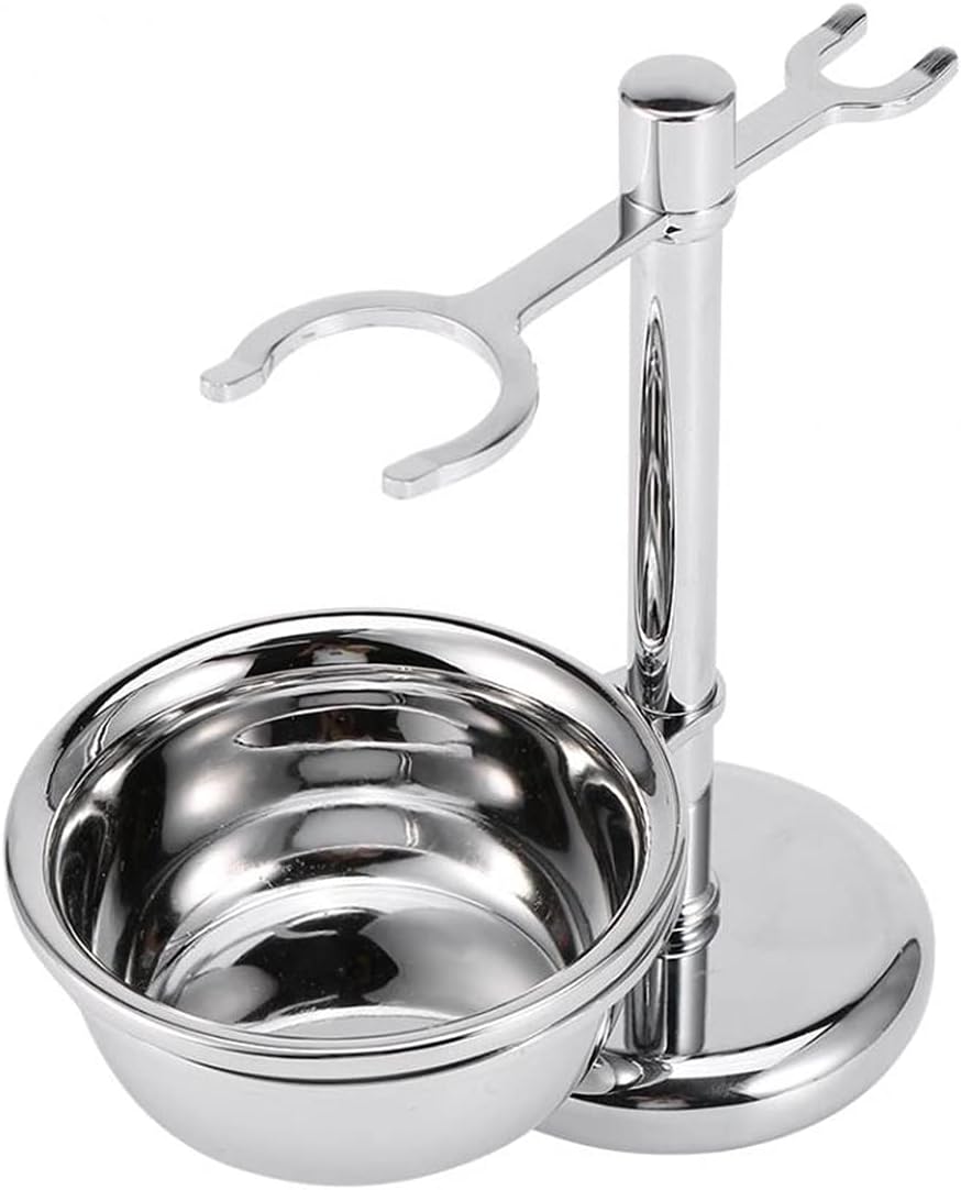 Shaving Brush Stand, Ergonomics Lightweight Shaving Zinc Alloy Washable Beard Brush Accessories (Color : #2)