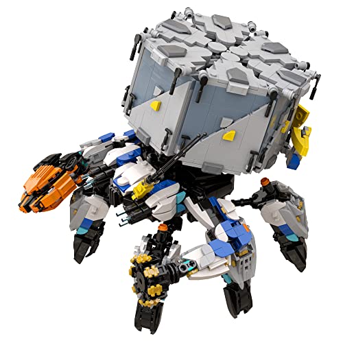 1,735 Pieces Zero-Dawn Machine Shell-Walker Building Set, Shell Walker Robot Action Figure Construction Toys; Collectible Gift For Kids, Adult And Gaming Fans; Model Of The Iconic Machine #TOP2