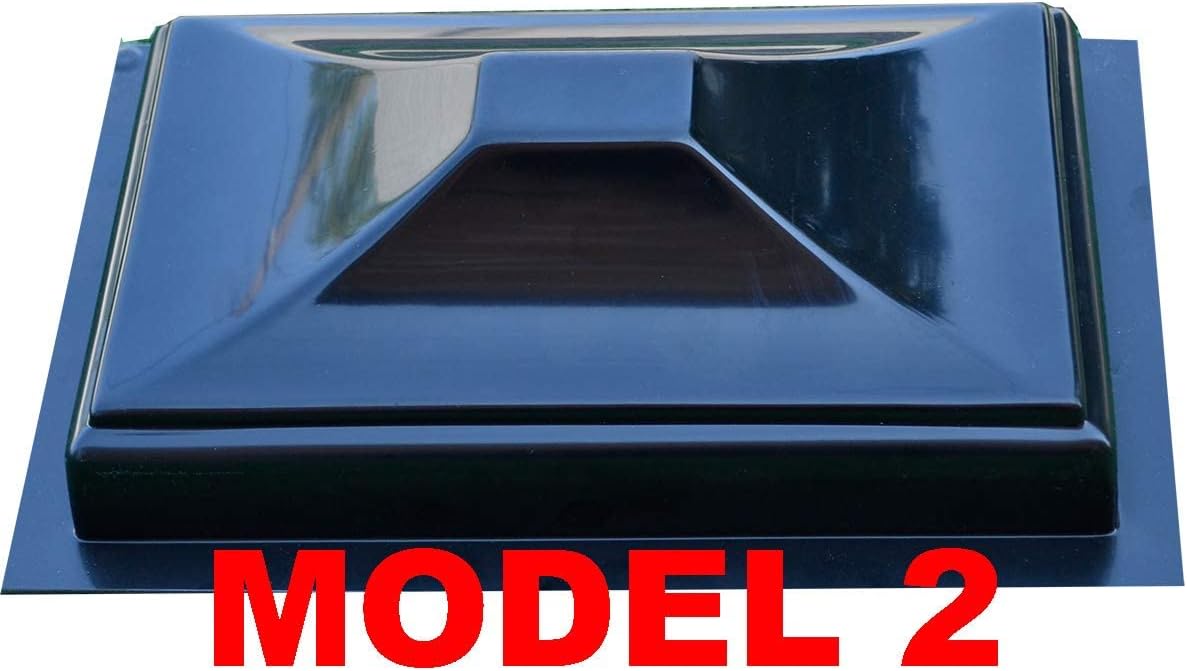 Plastic Molds Fence Pier Cap Mould Concrete 9,84 x 6.30 in (250x3160mm) #P20 (Model 2)