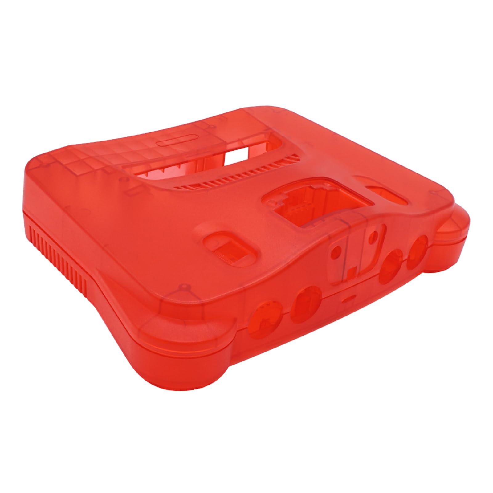 Ersatzgehäuse für Videospielkonsole, N64, durchscheinend, mit Knopftreiber, Spielzubehör, Spielzubehör für Erwachsene, Kinder, Gamer Teile
