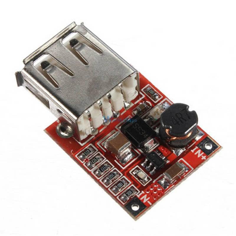 DC-DC Converter Output Step Up Boost Power Supply Module 3V to 5V 1A USB Charger for Phone MP3 MP4 96% Efficiency image 3