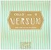 THOMASTIK VERSUM バーサム チェロ弦 D線 スチールコア 4/4 マルチアロイ巻 VE42