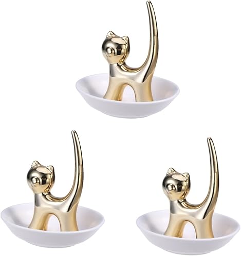 Holibanna Bandeja de aretes para mujer, bandeja decorativa, bandeja de clasificación de cuentas, plato de joyería, plato decorativo para joyas,