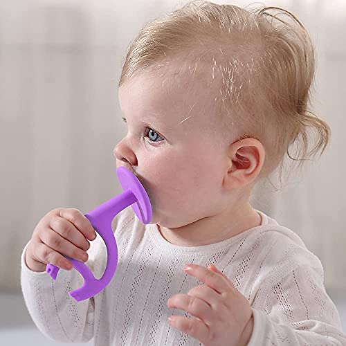 Teething Toys for Babies 0-6 Months, Mombella Baby Teether for 6-12 Months. Soft Silicone Baby Chew Toys Baby Shower… - Image 7