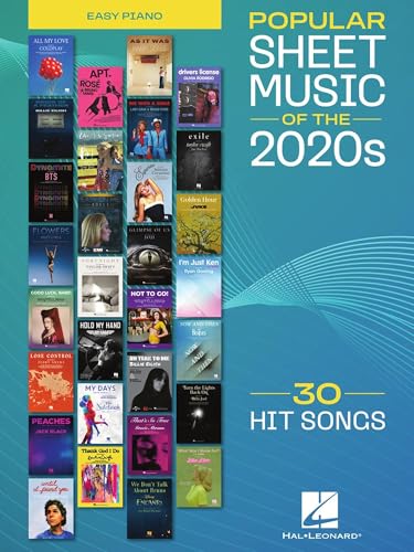 Popular Sheet Music of the 2020s | Easy Piano 30