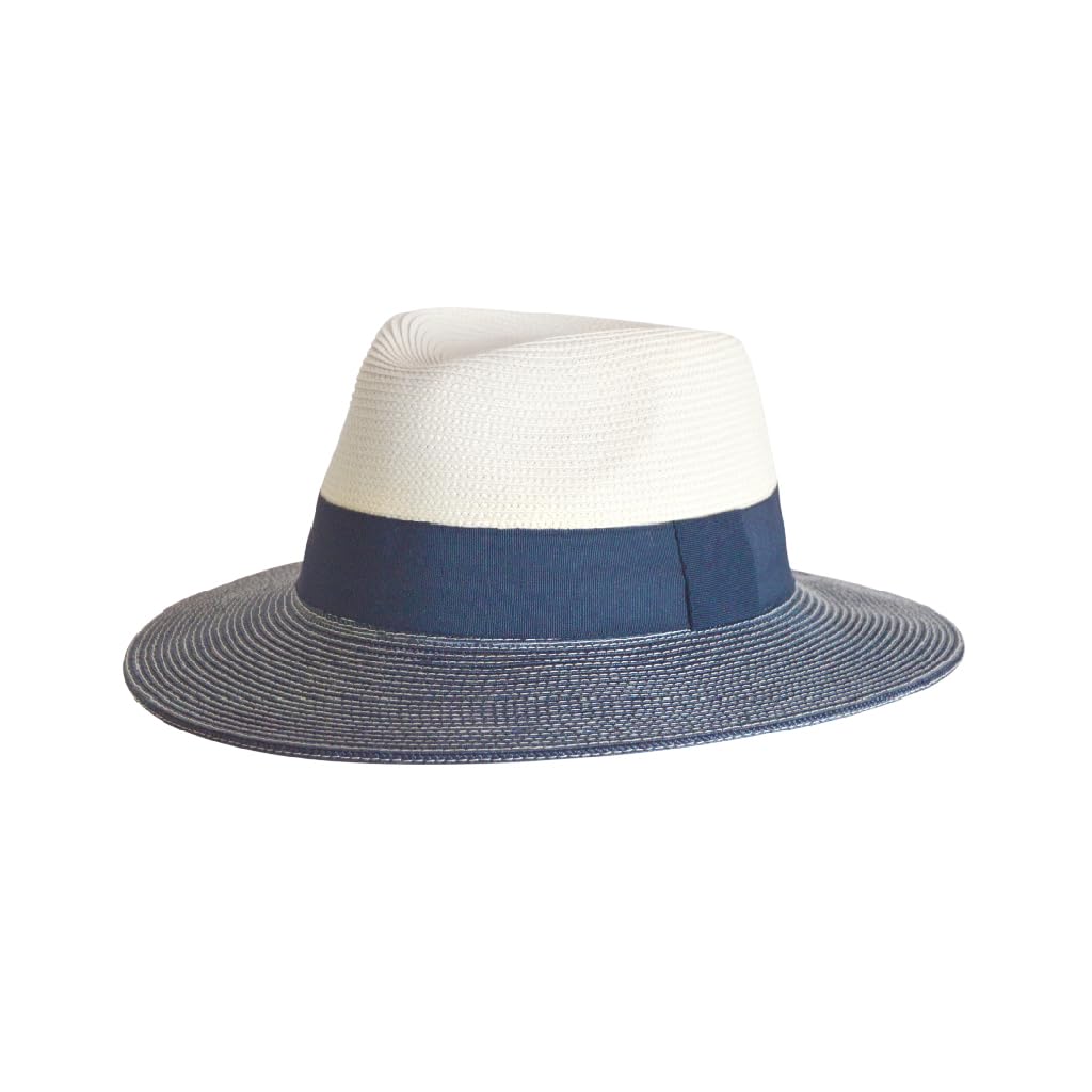 Naledi Fedora Femme Chapeau de Soleil Anti UV M/58cm Taille Régable