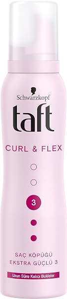 Taft Curl & Flex Saç Köpüğü 150 ml