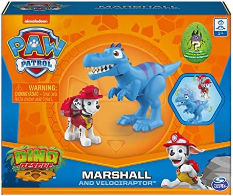 Paw Patrol, Dino Rescue Marshall and 