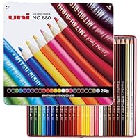 Amazon | 三菱色鉛筆 880 24色 | 色鉛筆 | 文房具・オフィス用品
