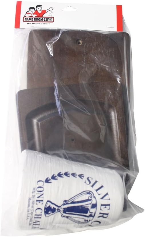 Game Room Guys Wooden Cone Pool Billiard Chalk Holder Includes 1 Master Velvet Glide Cone Chalk