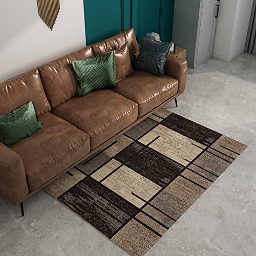 Alfombra pasillo vinílica para decorar un salón comedor moderno 3