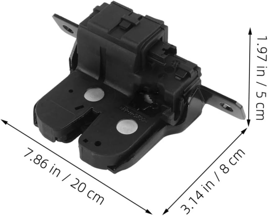 Alipis Heavy Duty Tailgate Lock Rear Trunk Lock Replacement Fit for Cars Trucks Suvs Easy Install Protects Against Theft and Damage